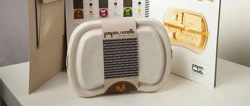 澳大利亚Paper Noodle包装盒 纸浆模塑与人体工学的包装美物